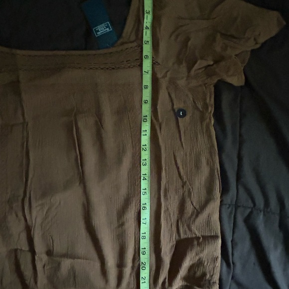 Free people rust color blouse - Picture 7 of 8